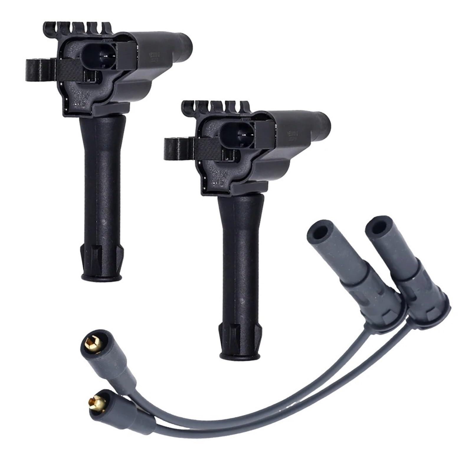 Bobina De Encendido Para Roewe 350 360 E550 Kit De Cables De Bujía De Bobina De Encendido NEC000120A, 0040100501, IGN200001(C)