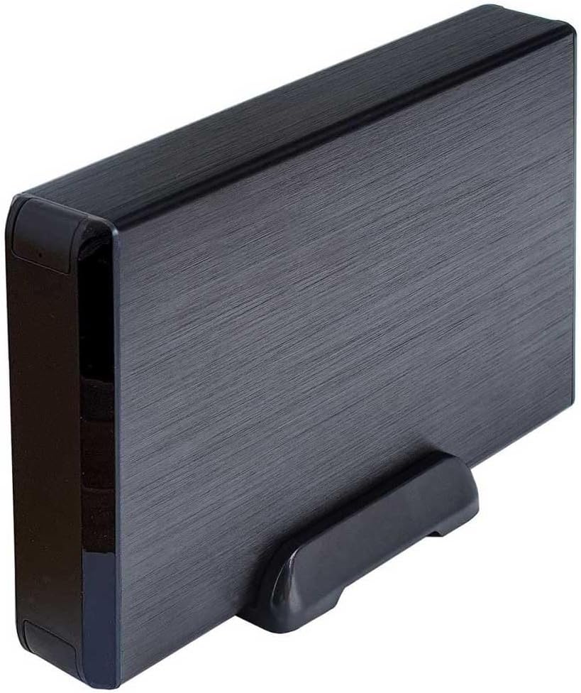 AISENS USB 3.1 External Gen1 3.5 SATA III Hard Drive Box Black ASE-3530B