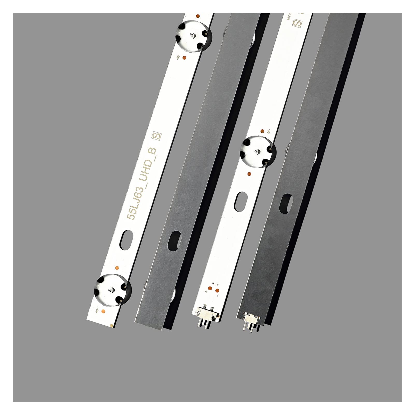 TILEZE Striscia di retroilluminazione a LED a 8 LED, adatta per TV LG da 55", adatta per Innotek 17Y 55INCH_B-TYPE SSC_55UJ630V 55UJ6300 55UJ634V 55UJ63 55LJ63_UHD_B 55LJ55_FHD_A