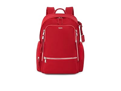 Tumi Celina Backpack Backpack Bags Tumi Red, Leather/Nylon