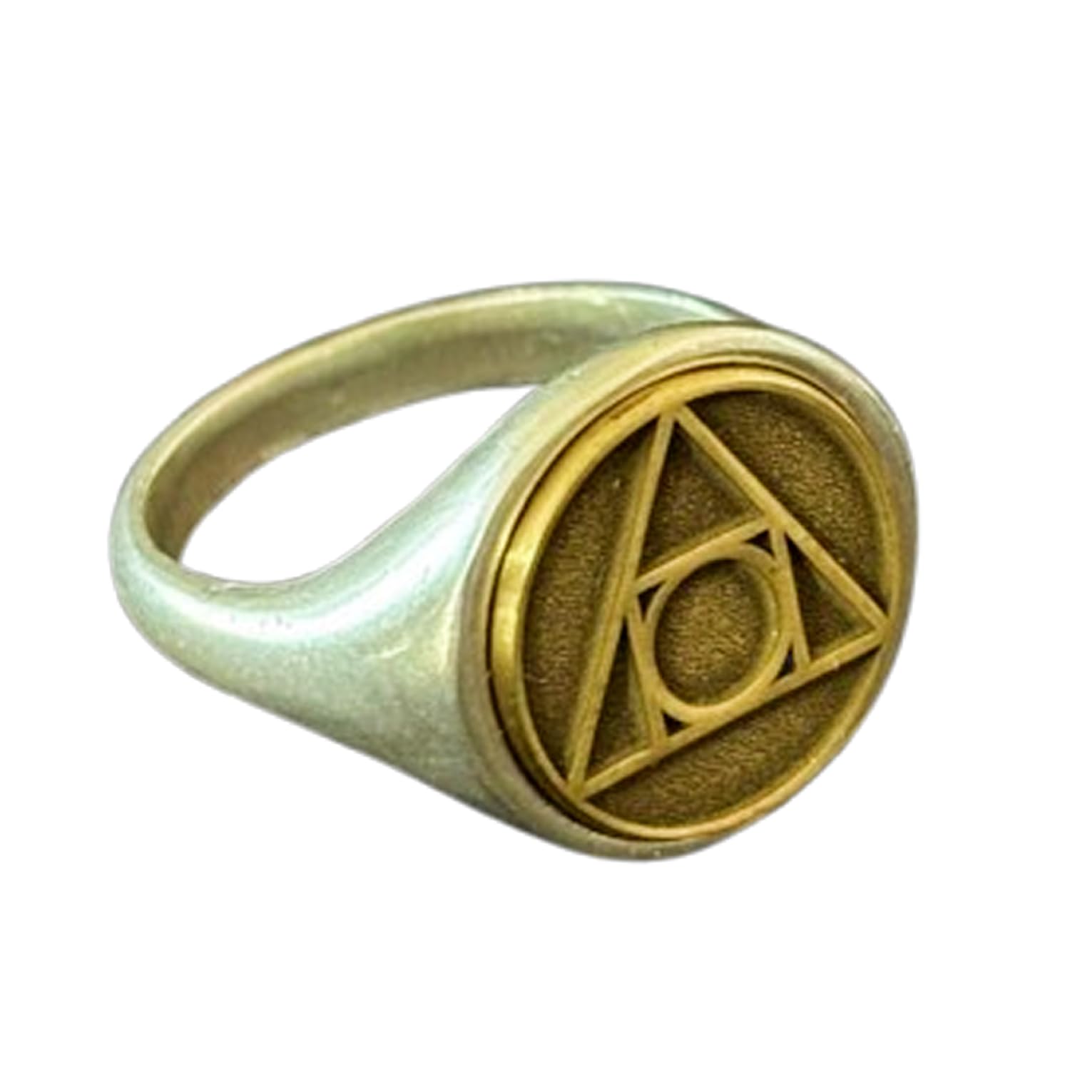Bague triangle magicien argent 925 pour affirmer son identité avec un bijou robuste