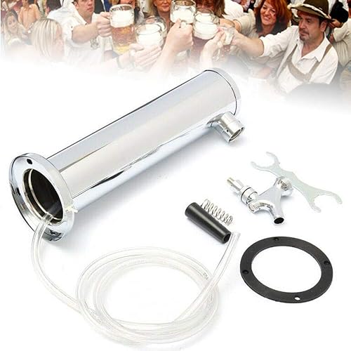 Miniatura 5 de Grifo de acero inoxidable, torre de cerveza de barril, torre de cerveza de barril para el hogar, torre de cerveza de barril para cerveza casera, kit