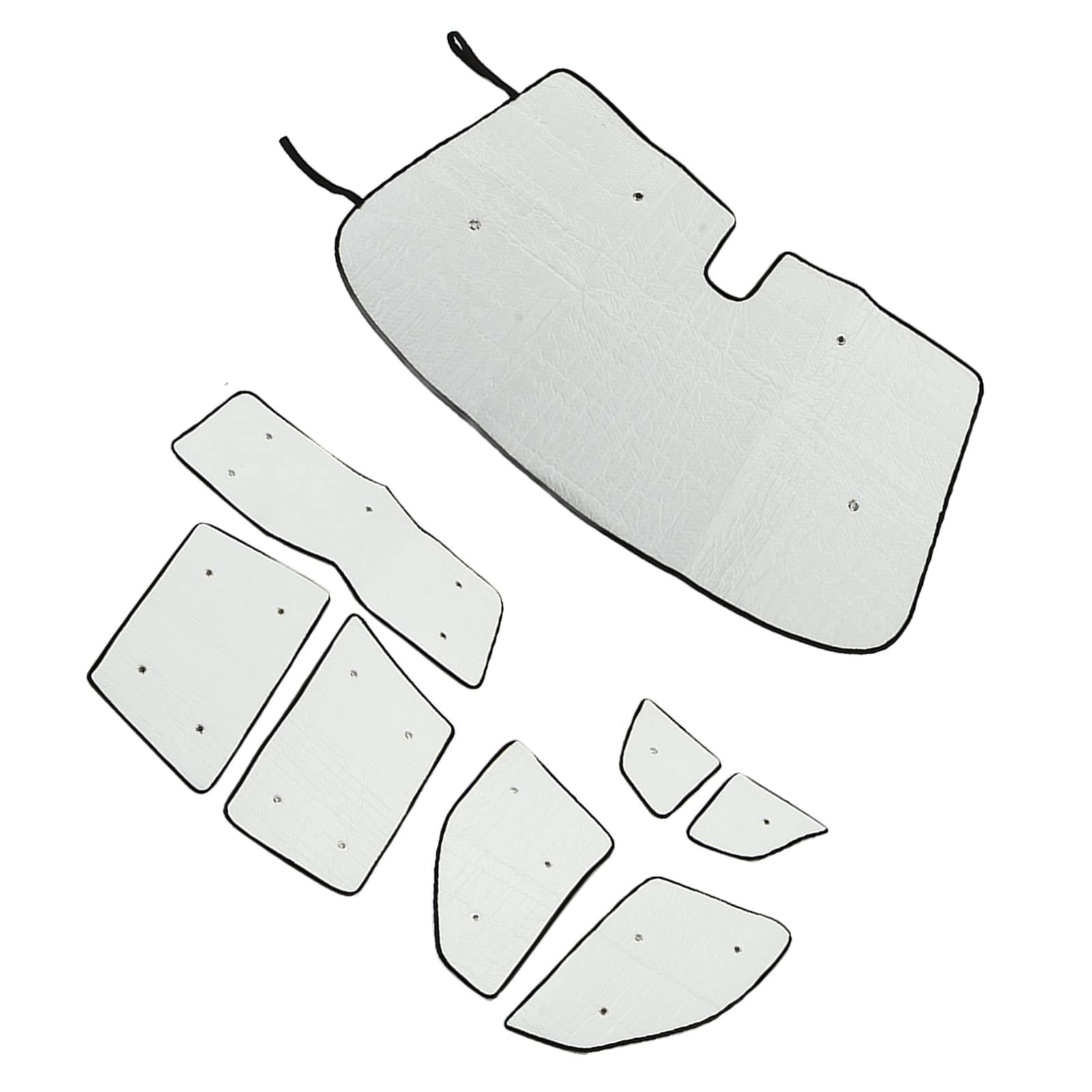 BRRNOO Kit de Parasoles para Coche de 8 Piezas para X3 E83 2006 2010 Eficaz con Ventosas para una Fácil Instalación