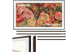 Samsung The Frame 50" QLED 4K Smart TV 2024 Modern Brown