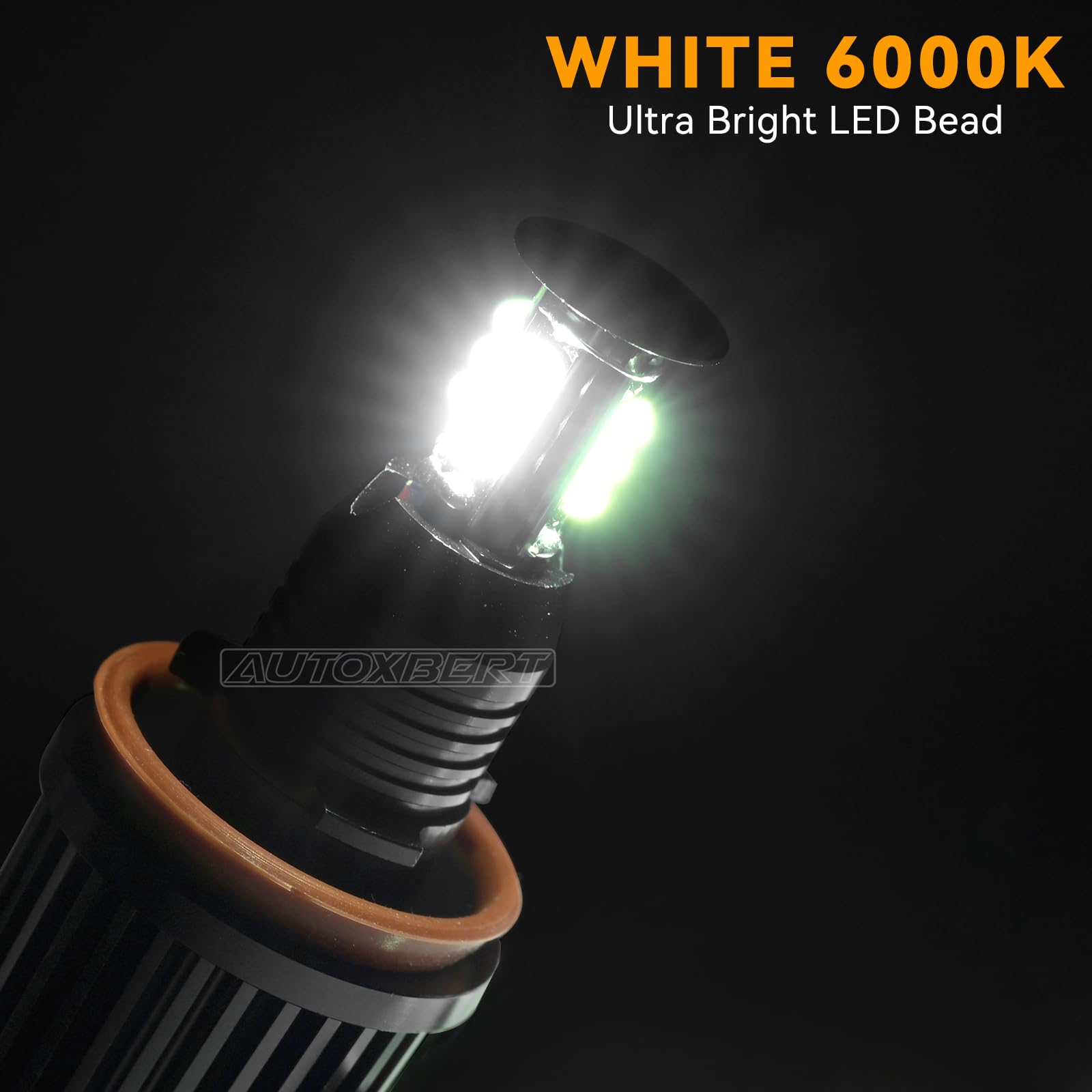 AUTOXBERT Angel Eyes für BMW E92 E87 E90 E91 E60 E61 E63 E70 E71, 2 Stück Premium und Langlebig Halo Marker Ring