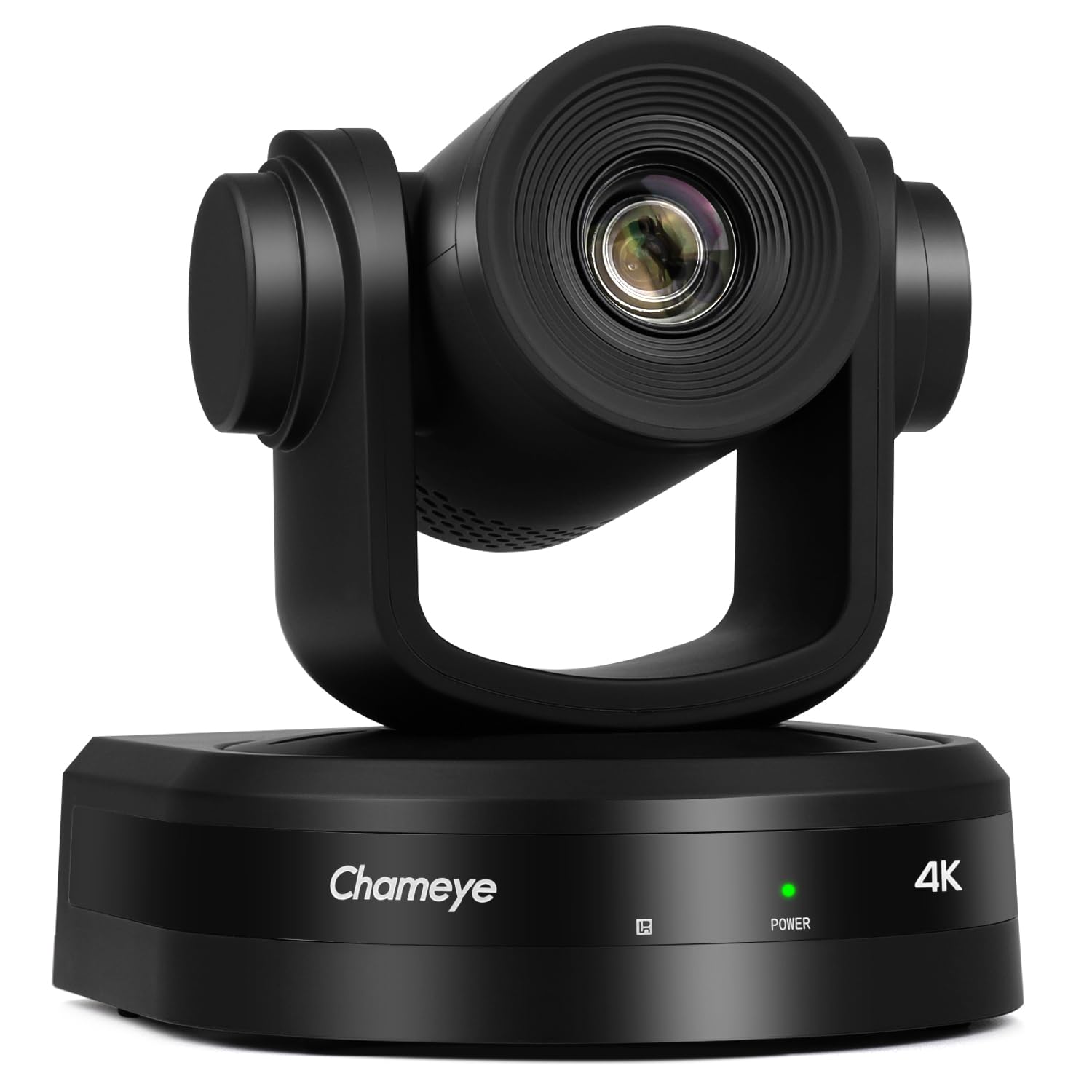Chameye 4K PTZ Conference Room Camera 10x Optical Zoom AI-Auto Tracking USB3.0 LAN PoE HDMI 4K PTZ Camera for Video Conference Education Church Worship Events, C410