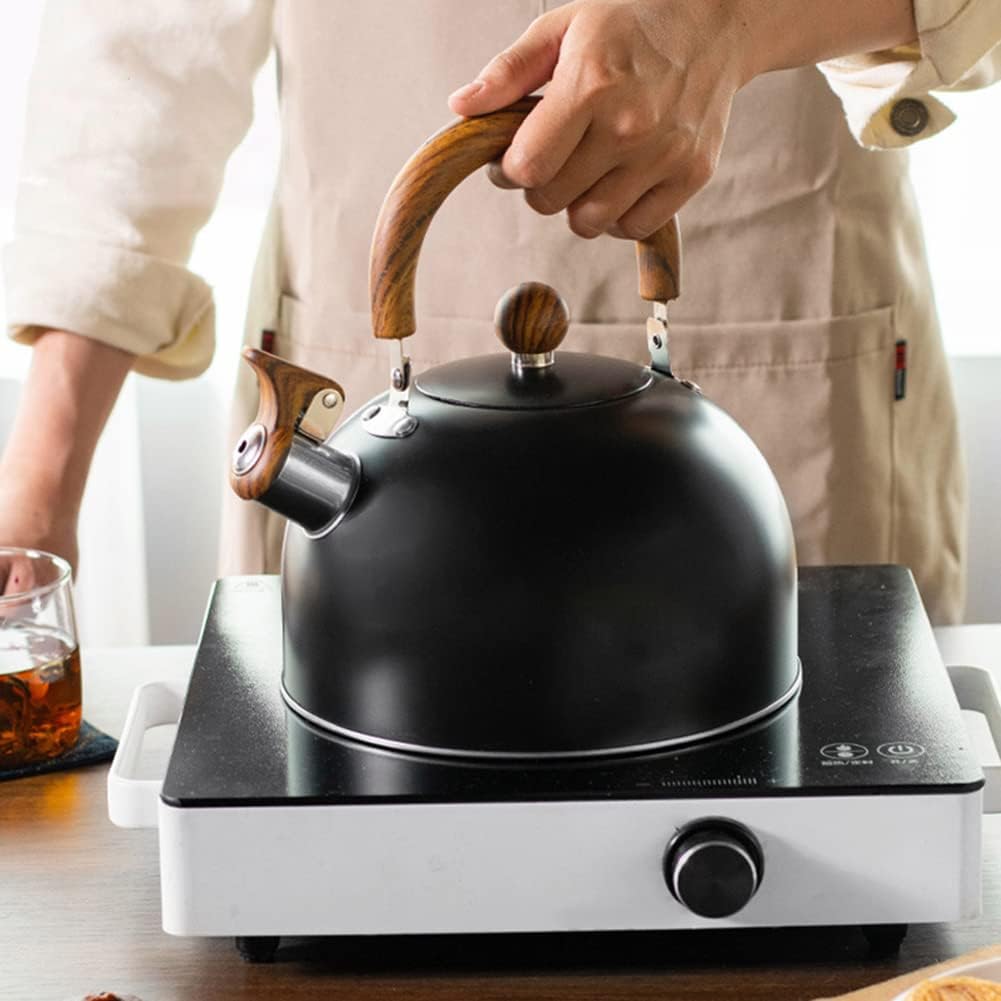 Whistling Stove Top Tea Kettles, 3L Loud Whistling Tea Kettles Water Boiler, Stainless Steel Whistling Tea Pot for Boiling Water, Coffee or Milk