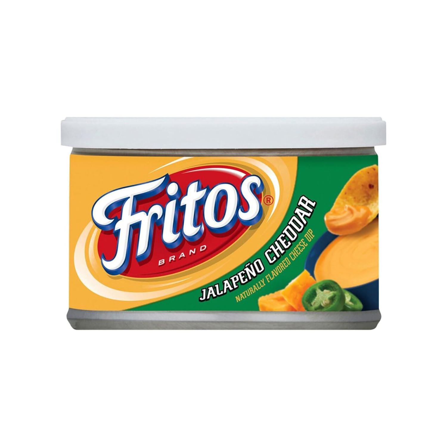 Fritos Jalapeño Cheddar Dip, 9 oz - Spicy Processed Cheese Dip for Chips & Parties