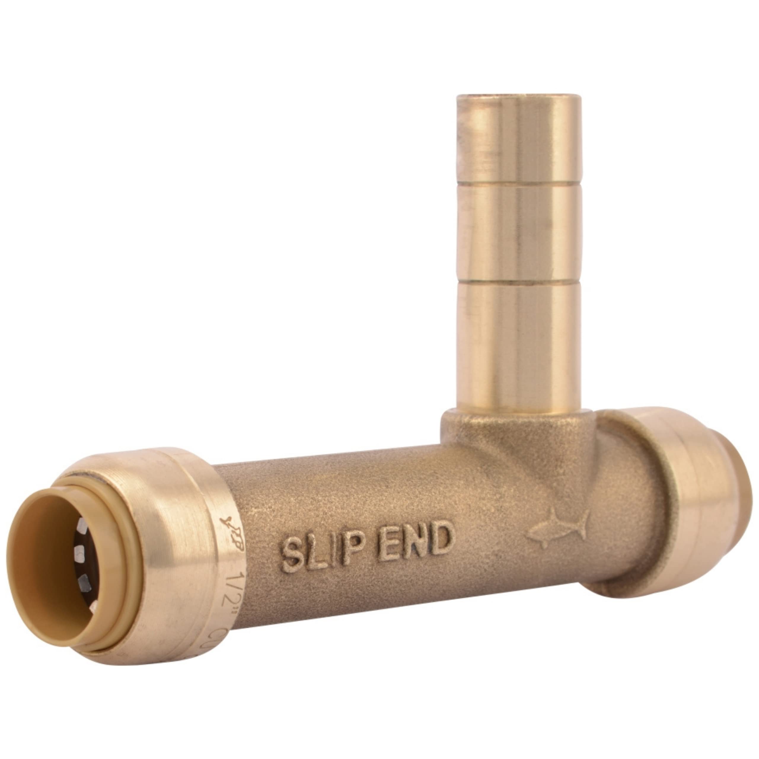 Sharkbite u4482lfa Servicio antideslizante T adaptador, 1/2-inch por 1/2-inch por 1/2-inch
