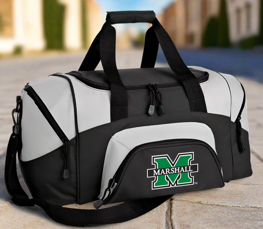 SMALL Marshall Duffel Bag Marshall University Gym Bags or Carryon Suitcase