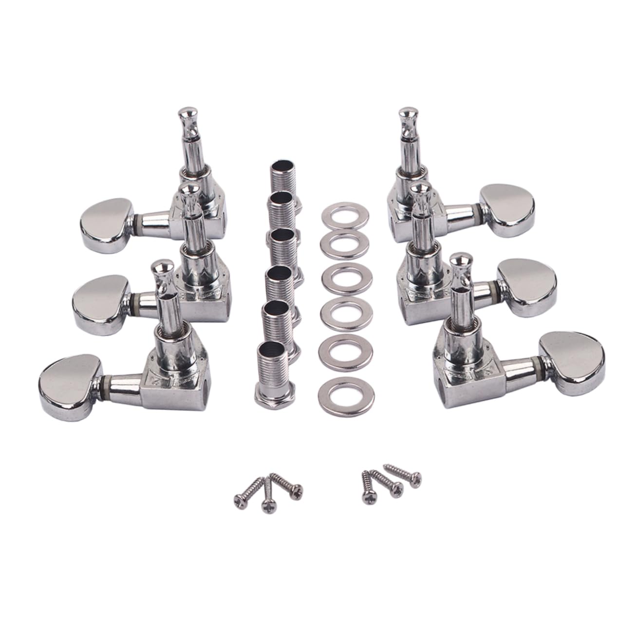 BESPORTBLE Electric Guitar Tuning Keys Gc203o Tuning Pegs Locking Mechanism Metal Guitar Keys