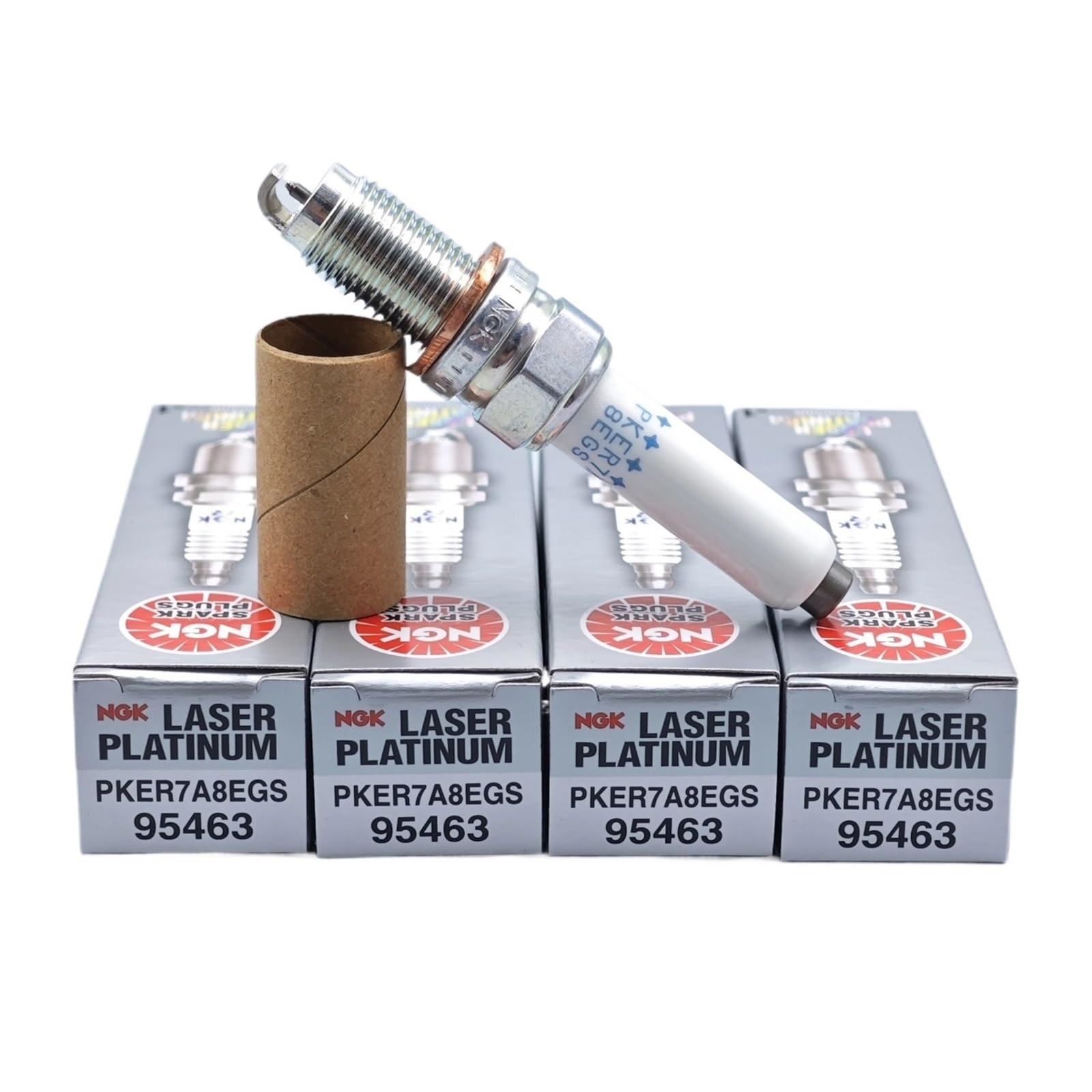 Amazon | 4 個 NGK レーザーイリジウムスパークプラグ PKER7A8EGS