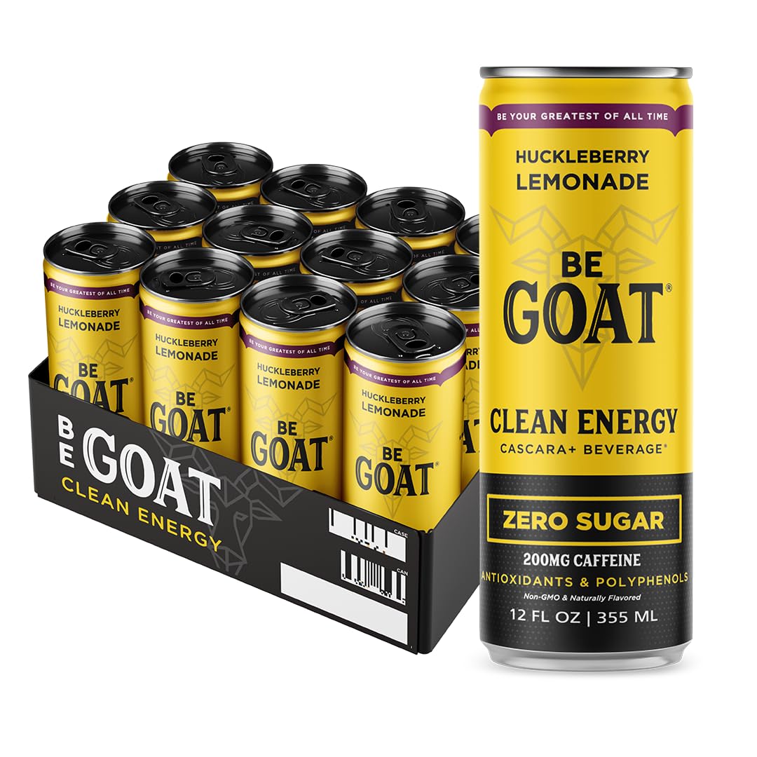 Amazon.com : BeGOAT Clean Energy | Huckleberry Lemonade Zero Sugar