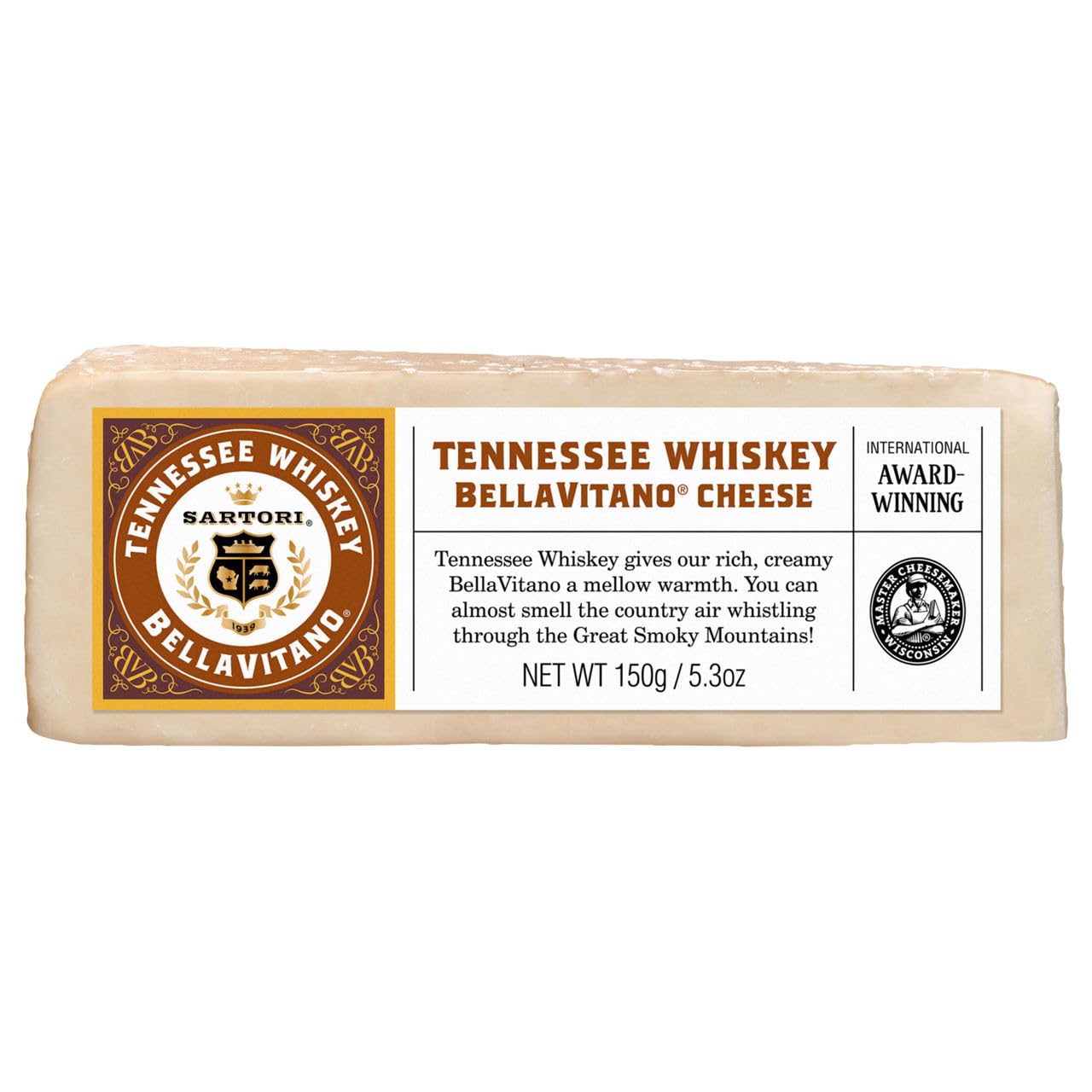 Sartori, Bellavitano Tennessee Whiskey Cheese, 5.3 Ounce