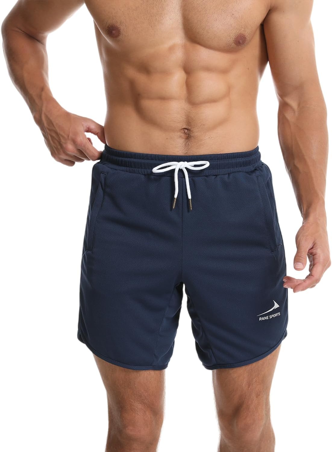 Men's Sports Shorts Running Gym Training Shorts with Zipper Pockets 5 61u UynhpVL. AC SL1500