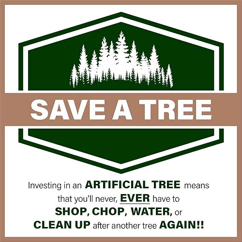 Miniatura 6 de Fraser Hill Farm - Árbol de Navidad aterciopelado de 12 pies, pino de navidad nevado, sin luces, FFMP012-0SN