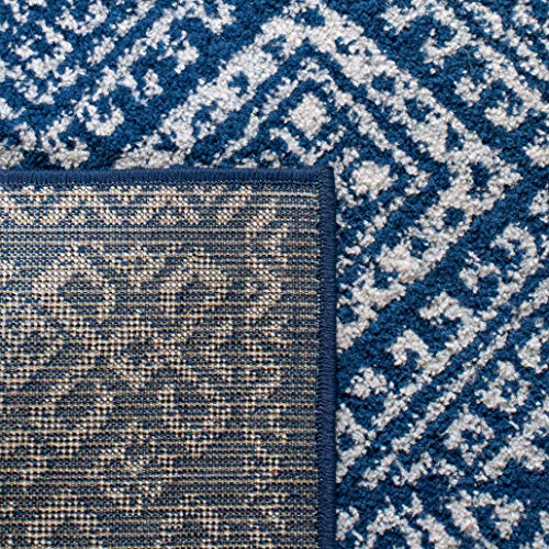 Tapete cuadrado 3' SAFAVIEH estilo boho marroquí miniatura 3