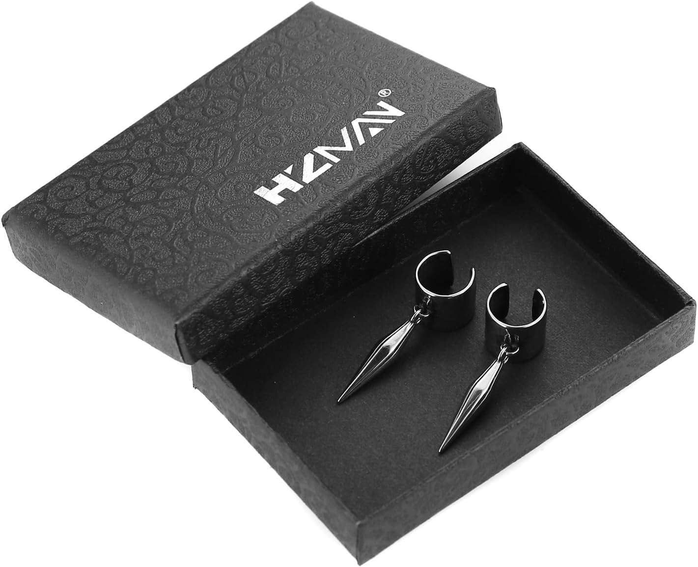 HZMAN Stainless Steel Ear Cuff Earrings for Men Women No Piercing Retro Lightweight Clip On Cartilage Earring Jewelry Gift - Image 6