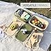 Coseelly Fordable/Collapsible Picnic Basket, Multi-Functional and Water-Proof Storage Basket with Lid for Camping, Outdoor, Home Storage, Food Storage, Valentine Day, Thanks Giving,Christmas(Green)