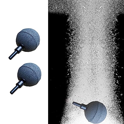 Eterspr Pack of 6 Aquarium Air Stone Ball, Aquarium Air Stone, 4 mm / 8 mm Hose, Connectable, for Ponds Aquariums and Fish Tank - Image 3