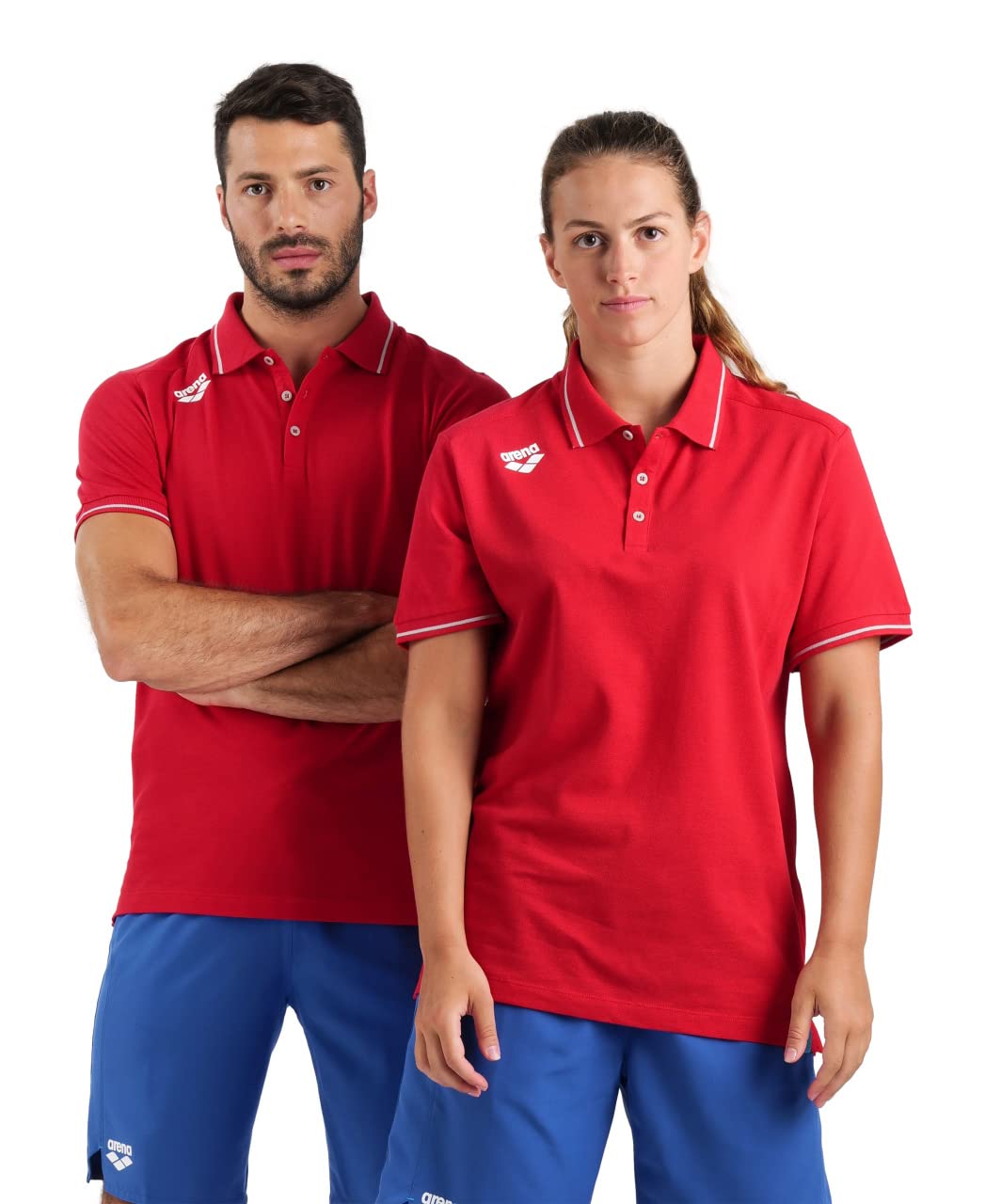 Arena Team Polo Unisexe en Coton Solide Polo Shirt Mixte (Lot de 1)