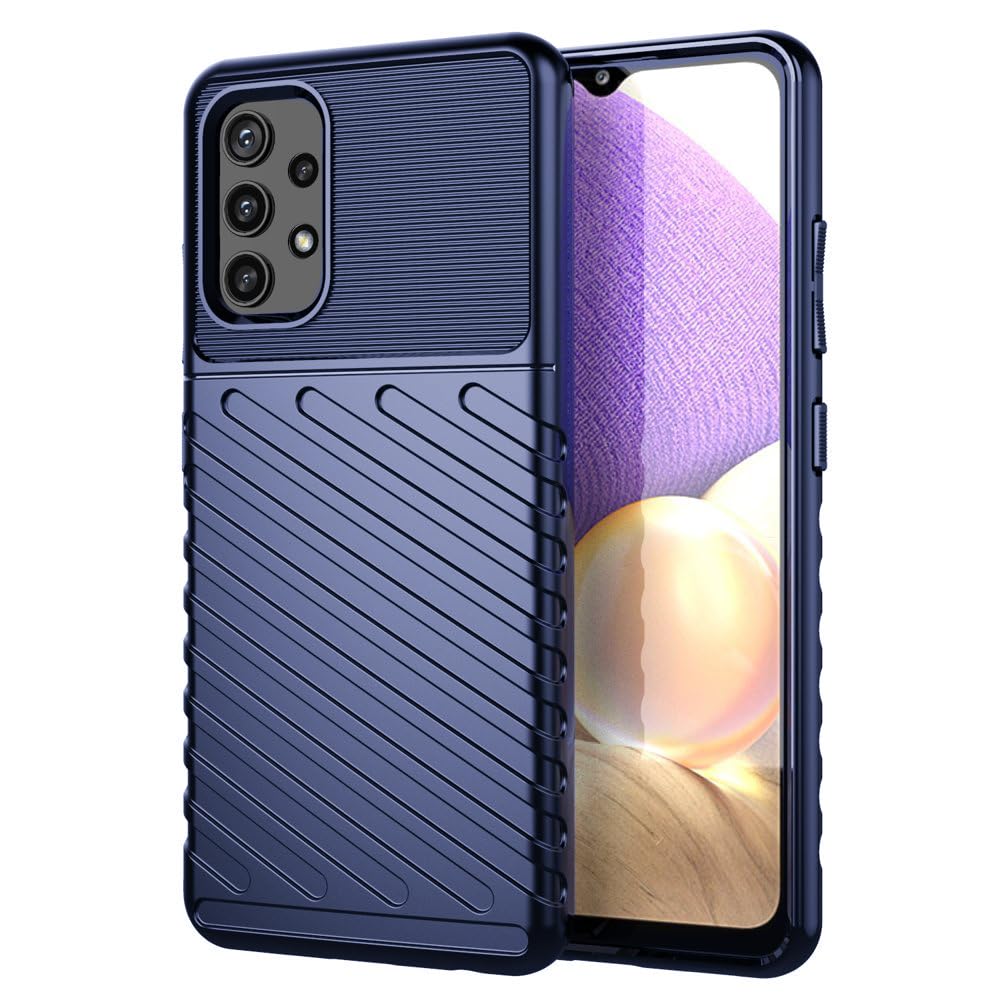 Casotec Shockproof Back Cover Case | 360 Degree Protection | Protective Design | Anti-Scratch Tough Slim TPU Case for Samsung Galaxy A52 4G / A52 5G / A52S 5G (Blue) (B0CFJSM7BP) Amazon Price History, Amazon Price Tracker