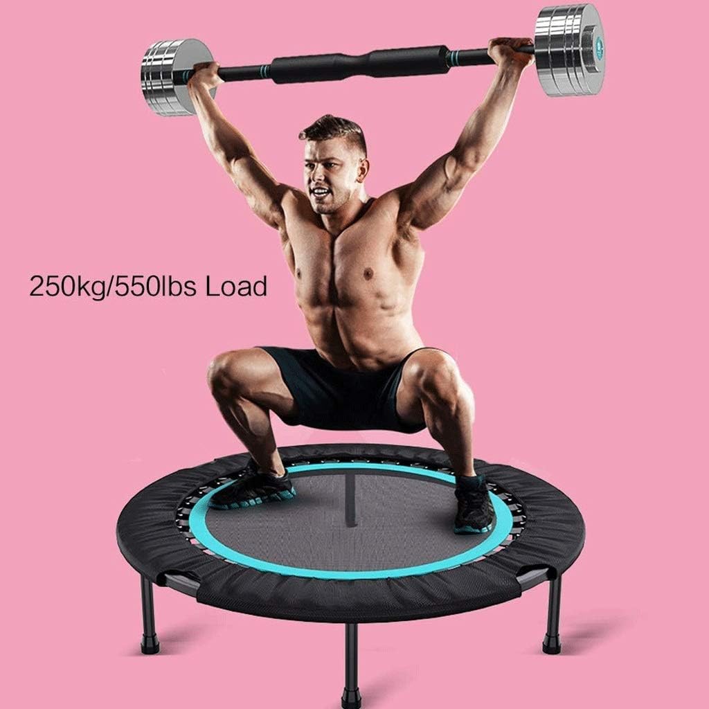 SHYPYG Fitness Trampoline - Full-Size Protective Mat - Minimal Joint Impact - High-Calorie Burn - Improve Cardio, Balance, and Physical Strength : Sports & Outdoors
