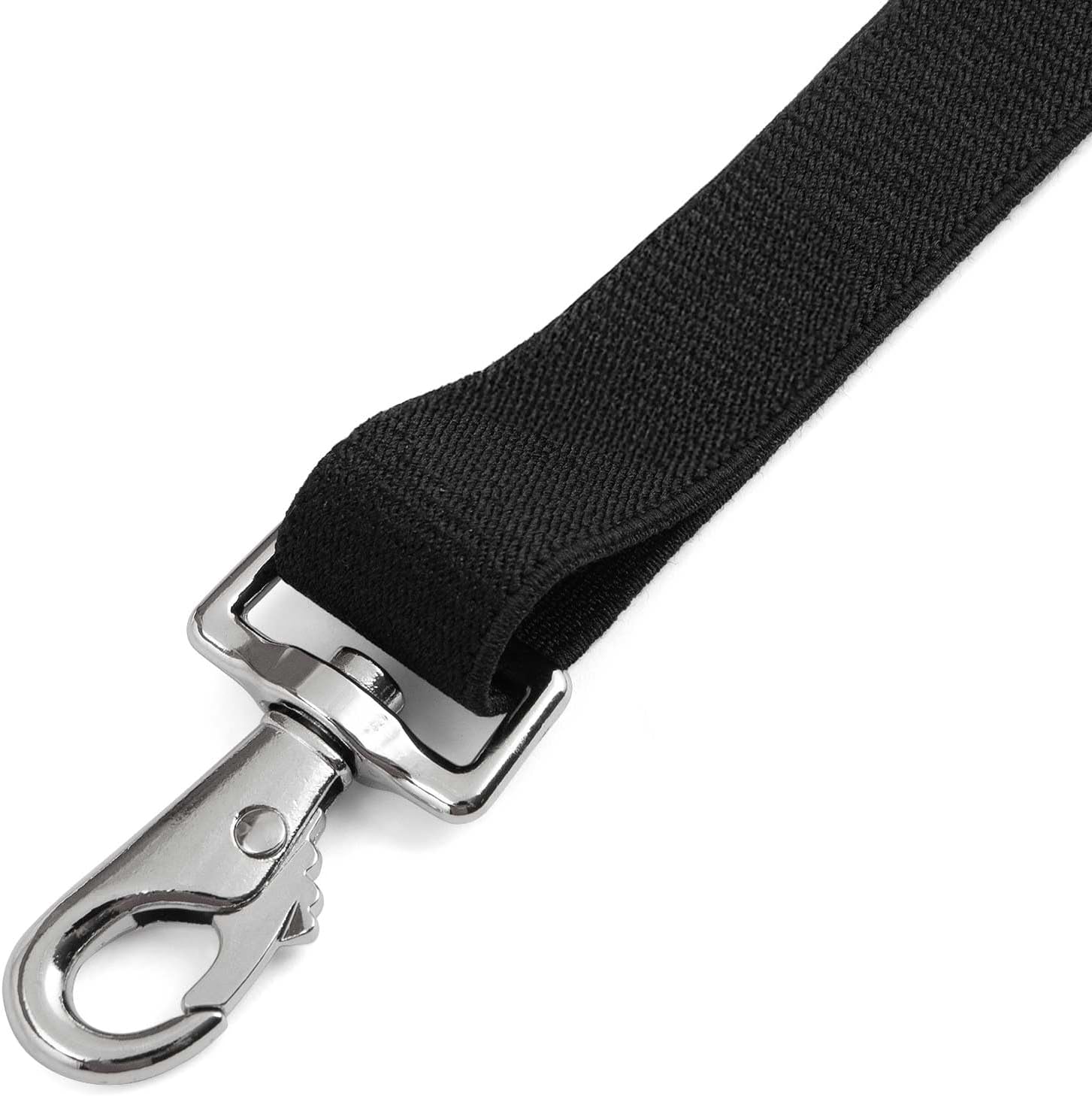 Jeffers Equine Replacement Adjustable Elastic Leg Straps for Horse Blankets, Sheets & Turnout Rug – Durable, Wide 1" Strap, Secure Fit, Adjustable for All Horses – Classic Black - Sold in Pairs