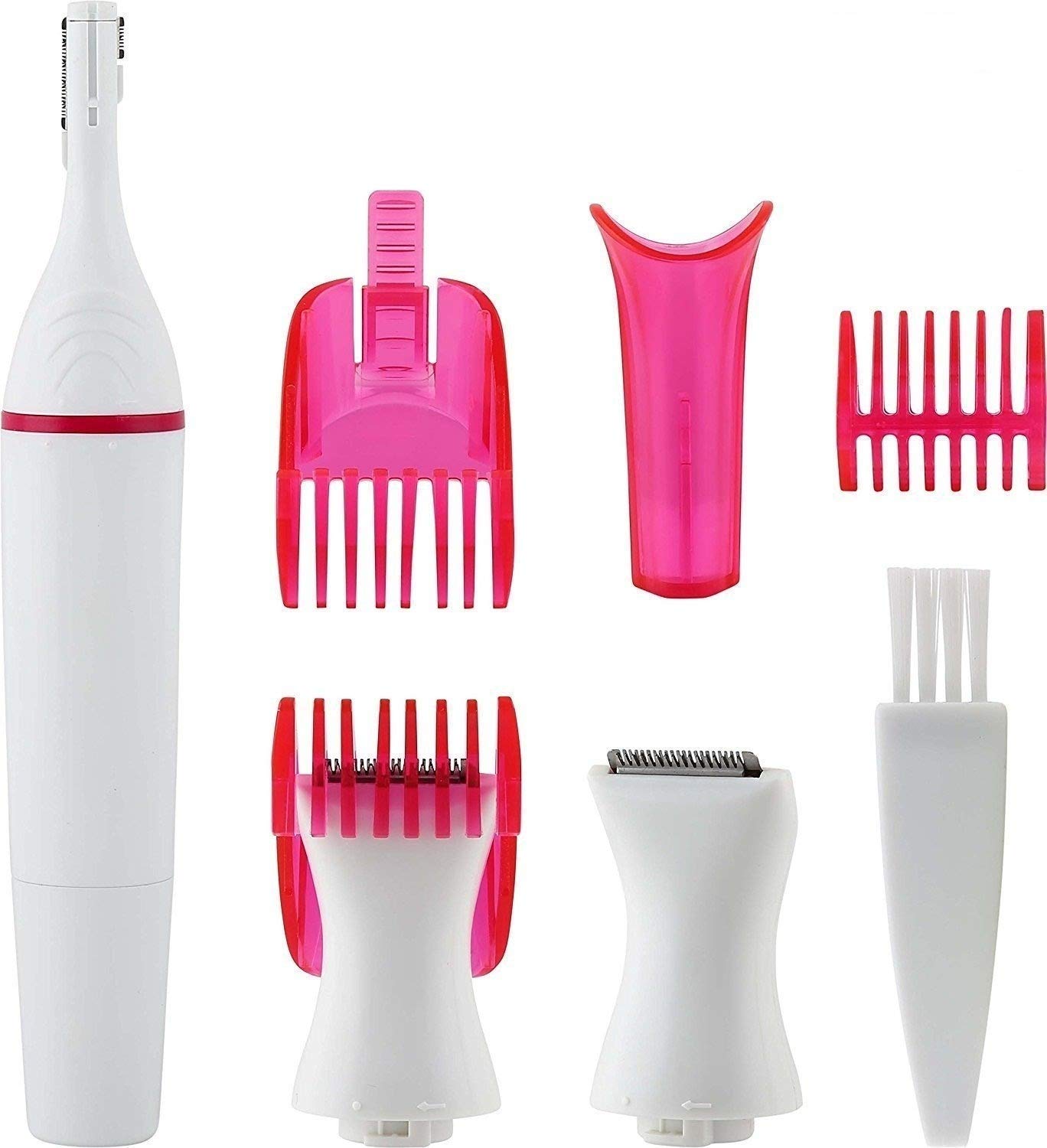 5 in 1 Styler Safety for Upper Chin Lip Eyebrow trimmer for women underarm Face Hair Remover clipper for women-image-33