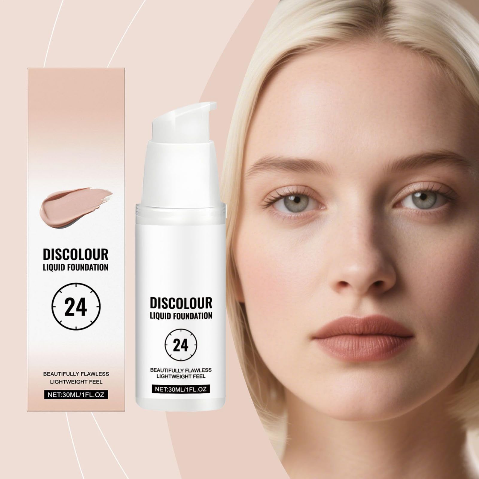 Farbwechselnde Foundation Wasserfeste langanhaltende feuchtigkeitsspendende | Foundation Makeup Liquid Concealer Base für Frauen Männer Arbeit Reisen Party Geburtstag Hochzeit