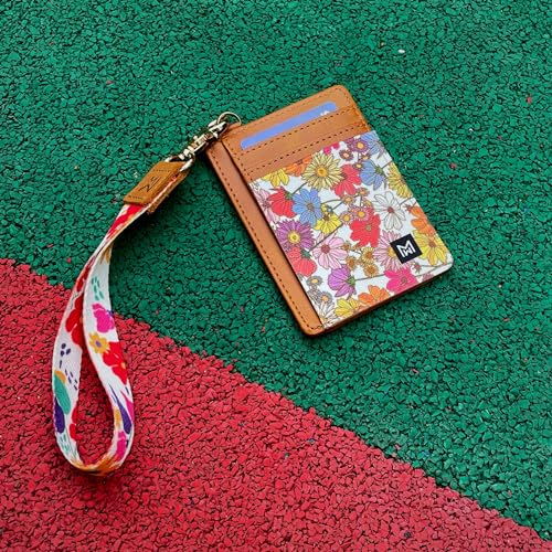 Image of Credit Card Holder Wallet for Women Slim Minimalist Wallet RFID Blocking PU Leather Wallets Elastic Front Pocket Wallet for Women