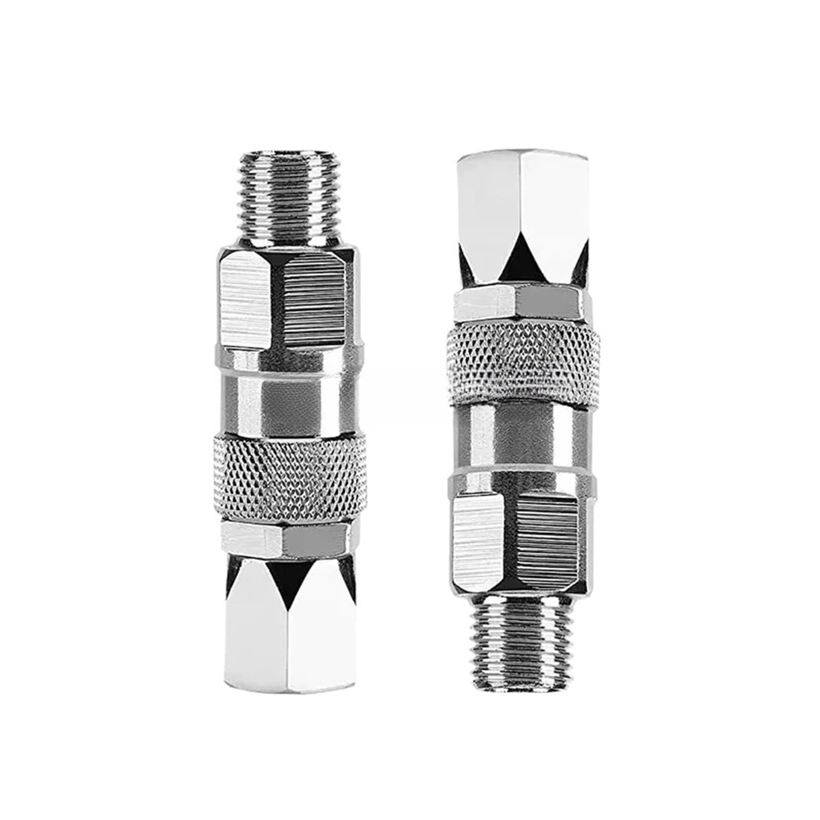 Tuyau de pulvérisation sans pli grâce au connecteur pivotant 1/4 inox