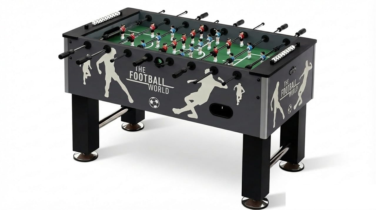 Foosball Table II Enforcer Foose Ball Table II Professional Size Robust Indoor Football Game Table W/6 Foosballs II 2026 Official Soccer Edition II Offices II Game Zones II Resorts II Clubs