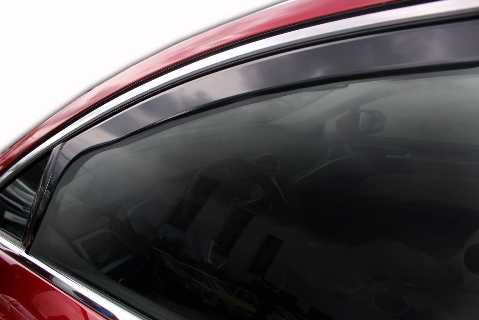 J&J AUTOMOTIVE Windabweiser für BMW X1 E84 2010-2015 2tlg Heko Regenabweiser Vorne Getönt