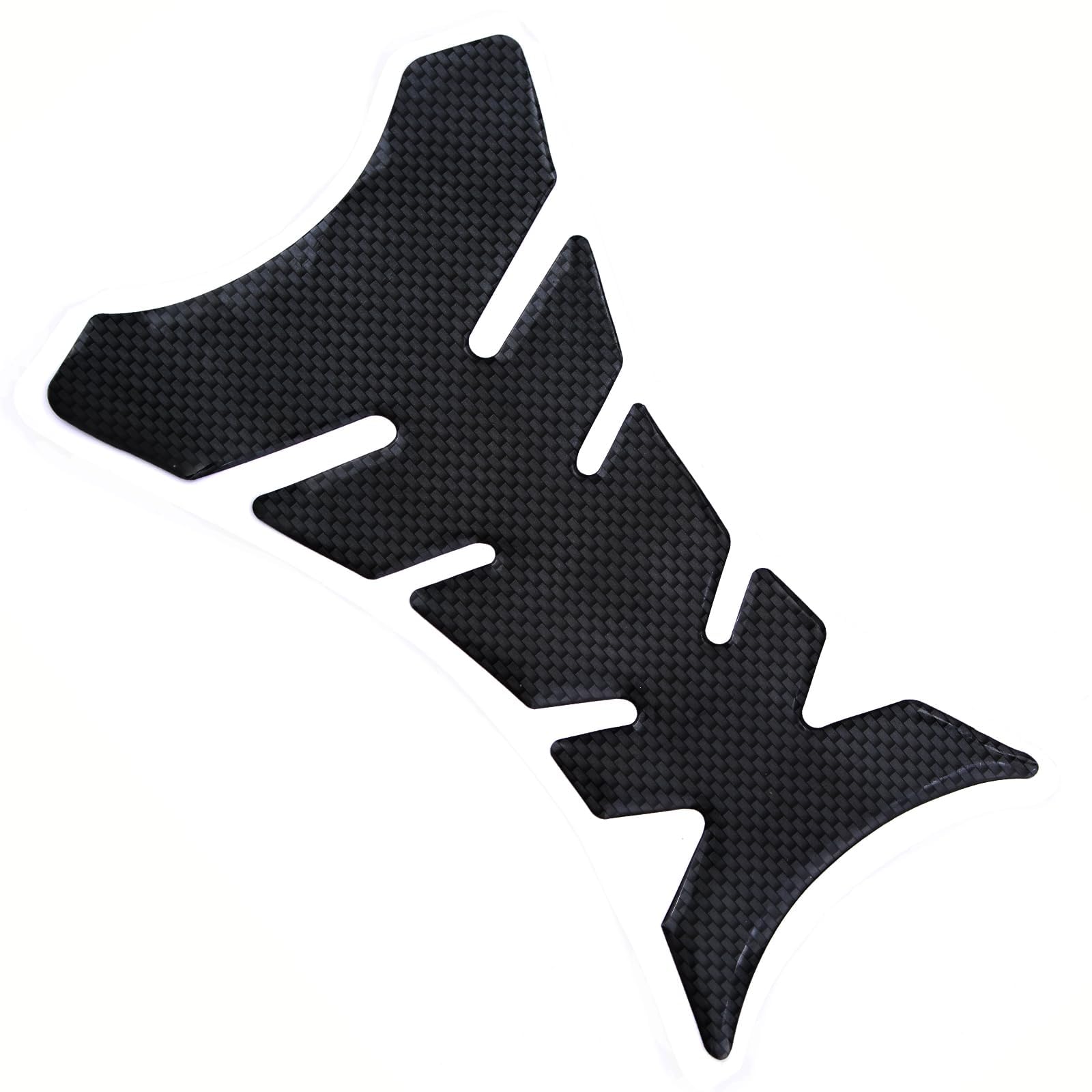 ONEMAJI Motorcycle Tank Pad for Kawasaki Vulcan S 650 VN650, Fuel Tank Protector Decal Sticker Fishbone Gas Protector Pad Body Armour Motorcycle Pad,A