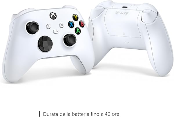 Xbox Controller Wireless - Robot White One, Series X|S, Windows 10/11, Android, iOS - 4