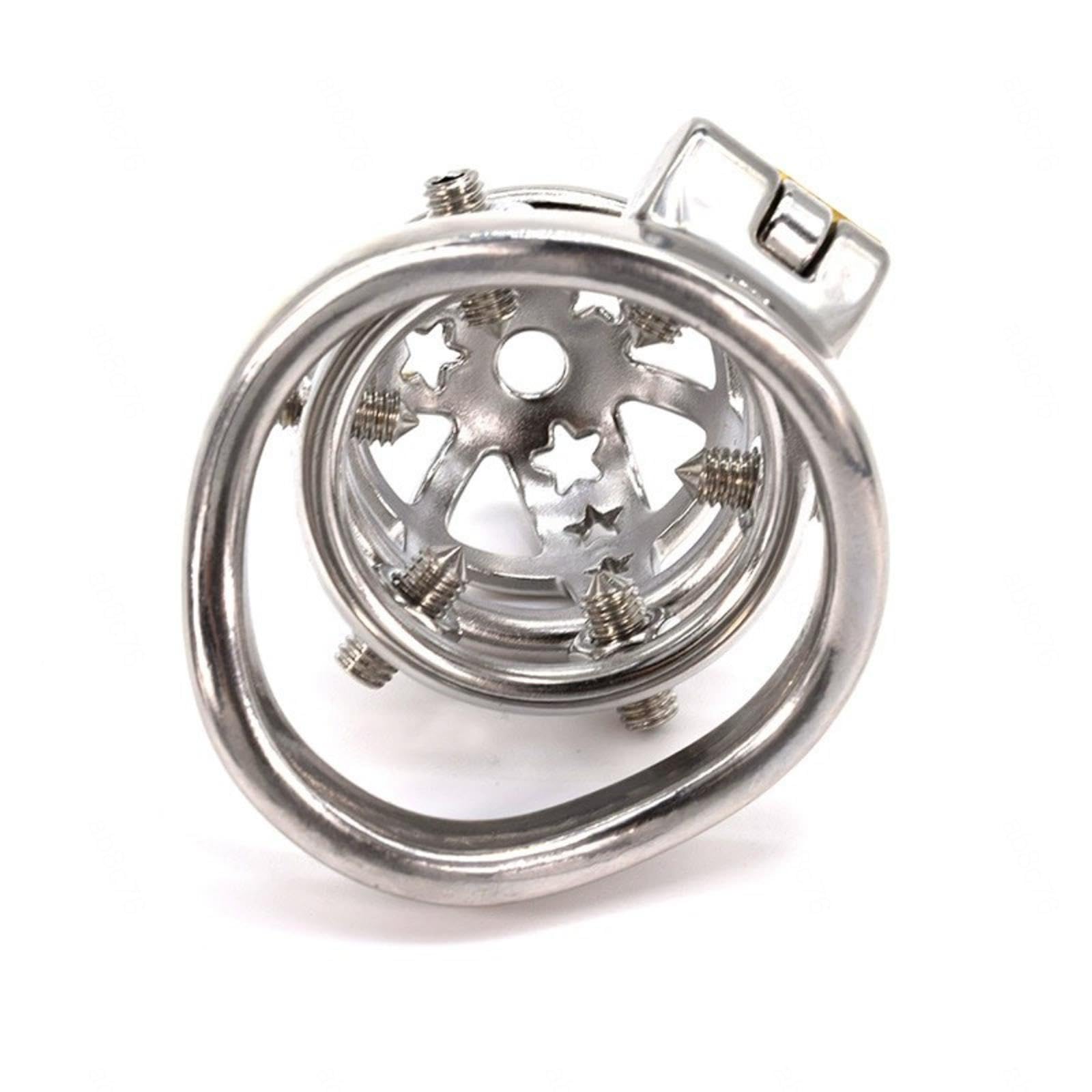 Cage Chastetée Metal Micro Cage De Chasteté Acier,A-45mm