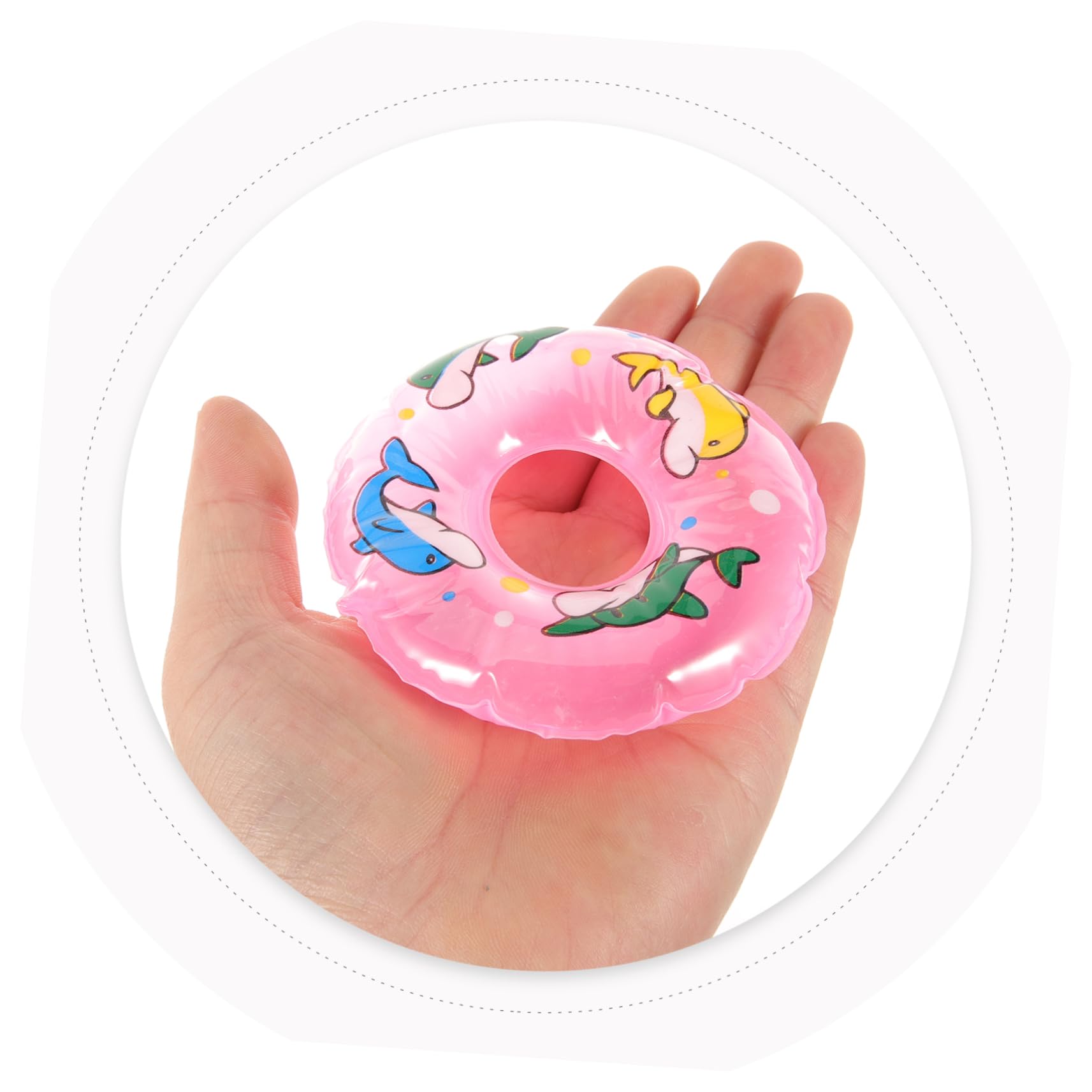 Mini Anelli Da Nuoto Per Case Delle Bambole - Set 5 Pezzi Decorativi - Foto 7