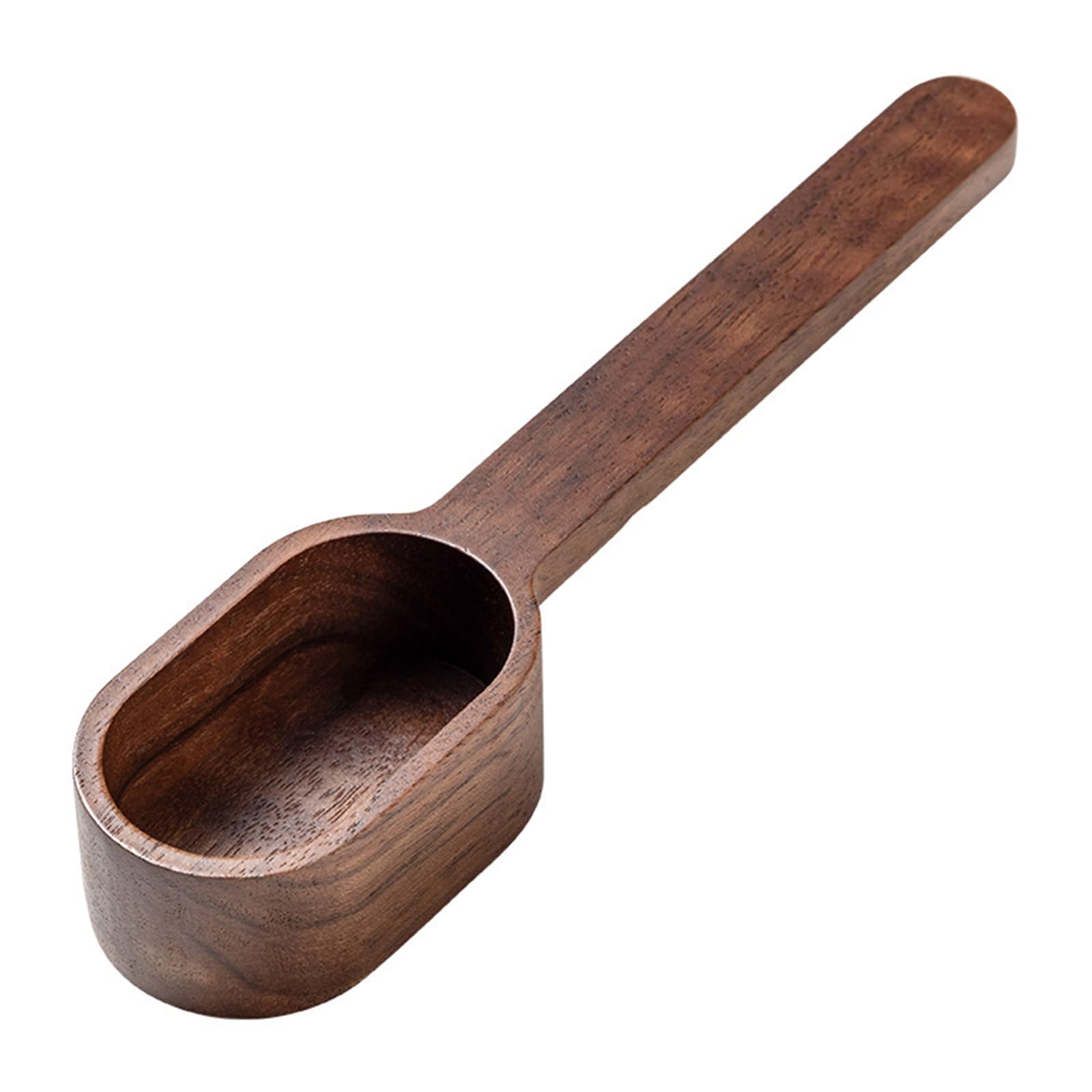 Buxuaaaa Walnuts Coffee Measuring Spoon with Long Handle for Baristas Home Brewing and Kitchen Measurements Coffee Spoon