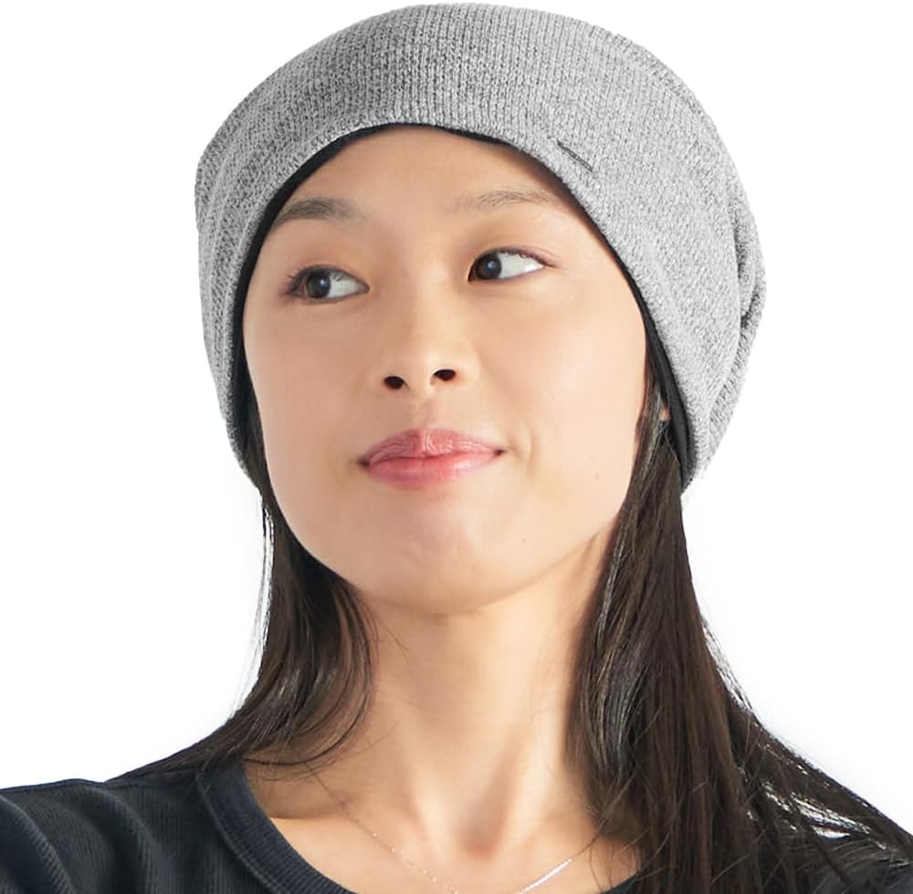Oversized Women's & Men's Beanies for Summer, All Season Quick-Dry Slouchy Waffle Knit Beanie for Running