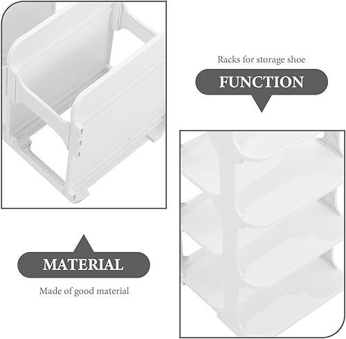 Miniatura 5 de HOLIDYOYO Zapatero para zapatos, estante de almacenamiento, organizador de zapatos, estante organizador de zapatos, estante organizador de zapatos,