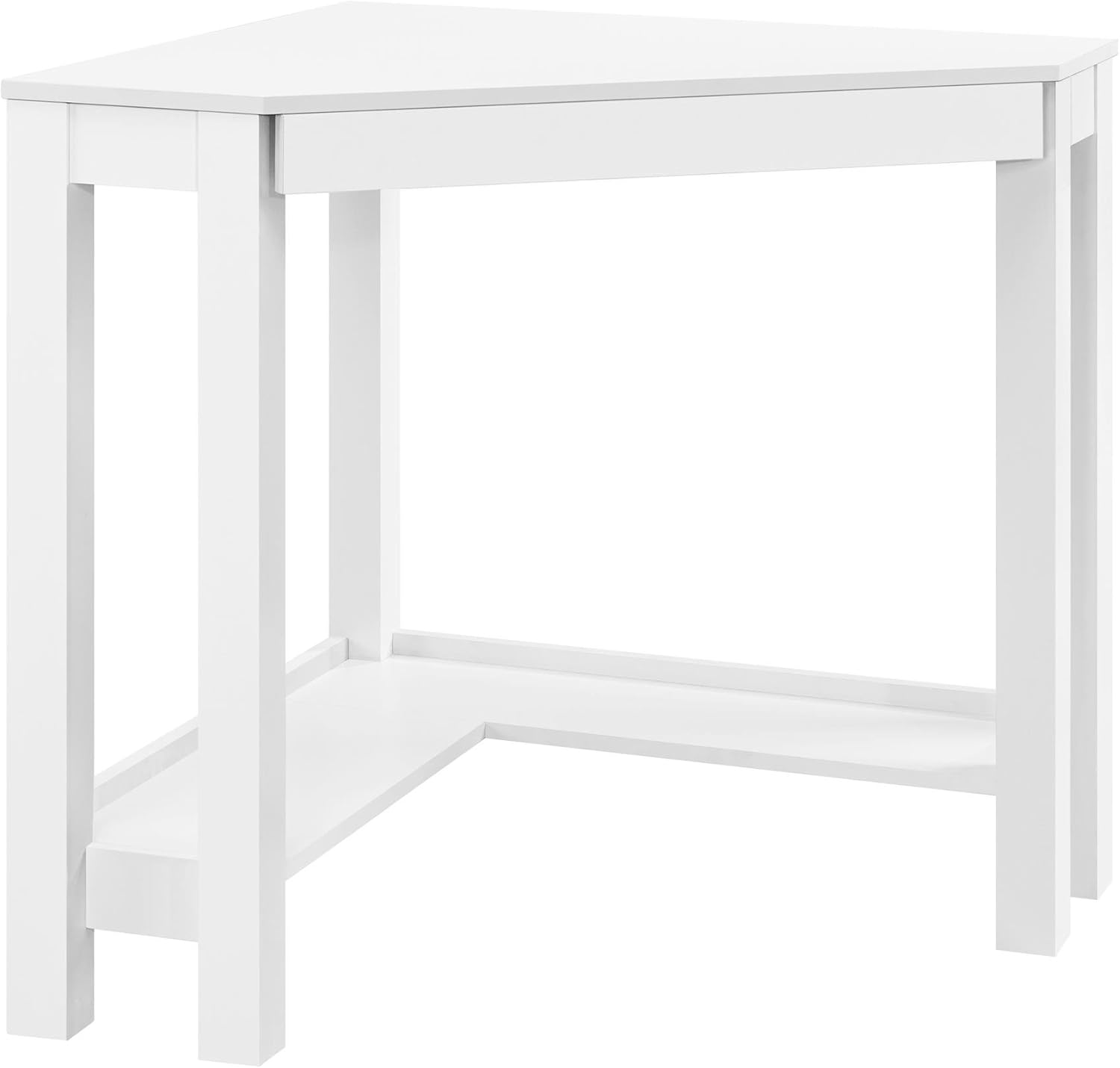 Ameriwood Home Parsons Corner Desk (White) Office Products
