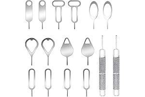 16 Pieces SIM Card Removal Openning Tool Tray Eject Pins Needle Opener...