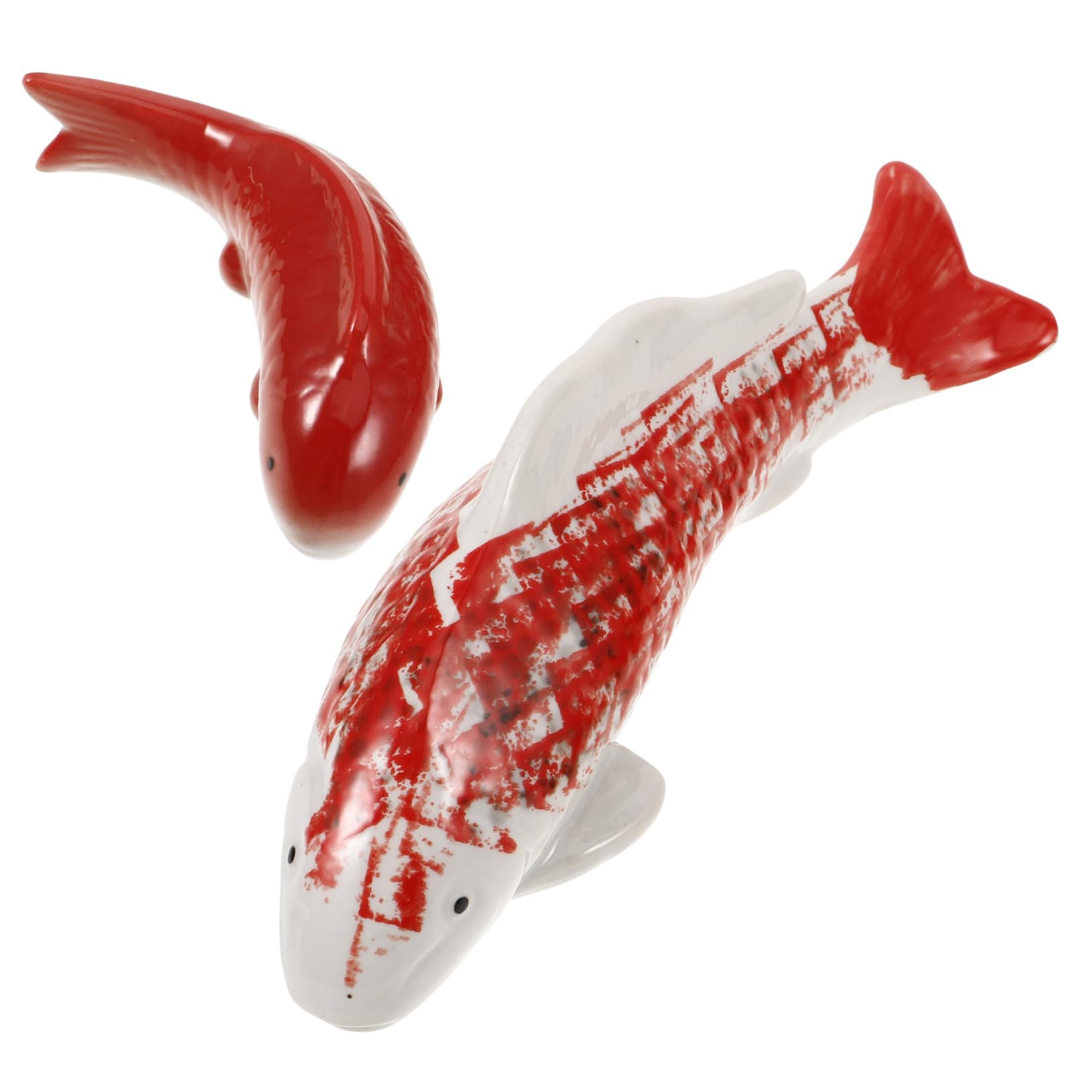 POPETPOP Ornamenti per Acquario Grotta Pesce Galleggiante Pesce Artigianale Adorabile Statua di Pesce Decorazione per Acquario Piccolo Ornamento A Forma di Pesce