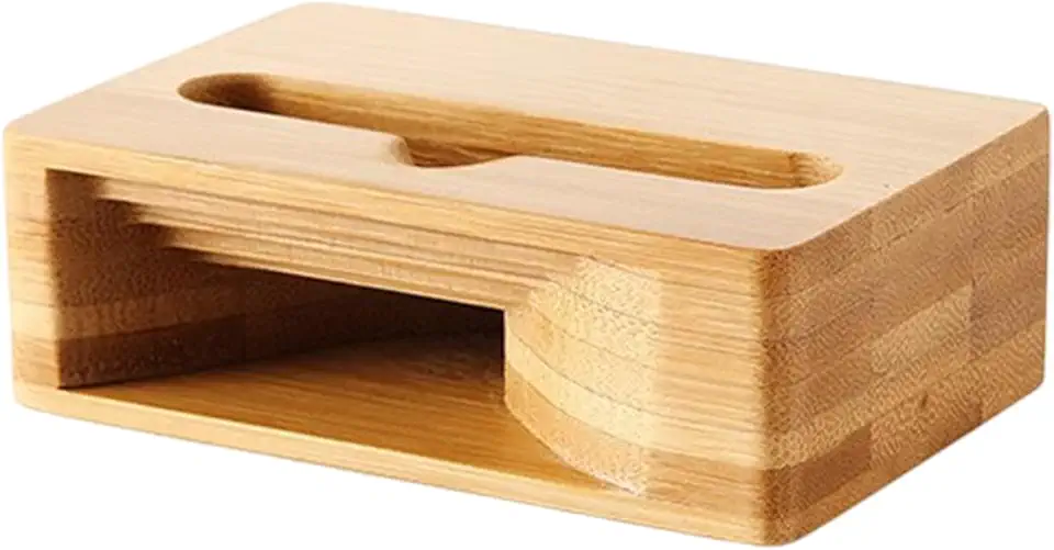 Suporte para celular com amplificador de som, suporte de madeira para celular para mesa, base de som mais alta, suporte de alto-falante de mesa para assistir a vídeos, chamadas e compartilhar música