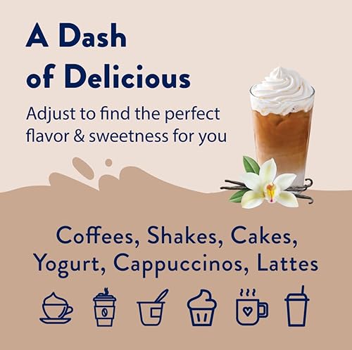 Miniatura 9 de Jordans Skinny - Jarabes tradicionales sin azúcar, 25.4 fl oz, 2 botellas (caramelo salado y vainilla)