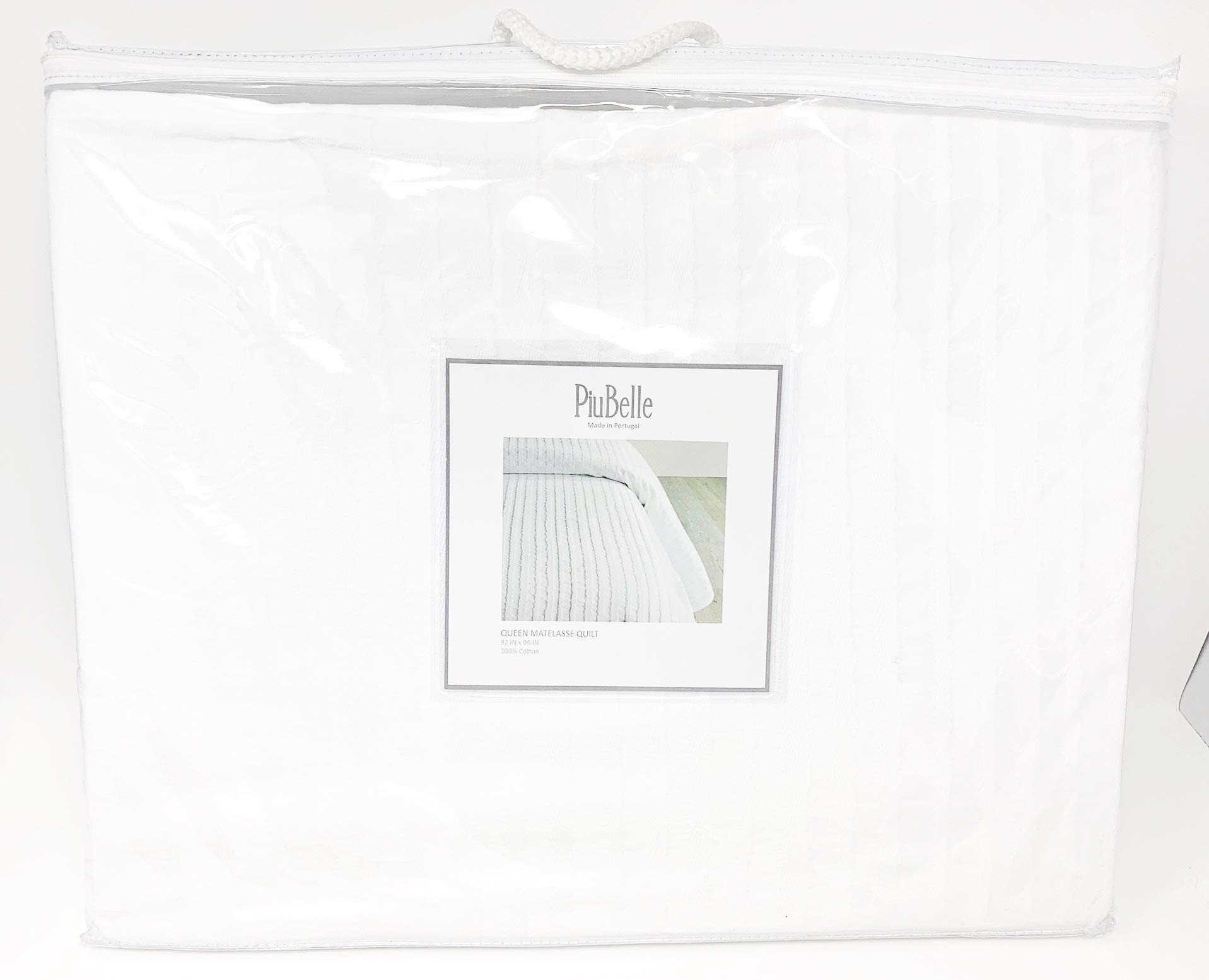 Buy Piu Belle PiuBelle Queen Matelasse Quilt Made in Portugal 100