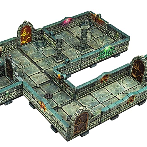 Pathfinder Terrain Abomination Vaults Murs Demi-Hauteur Archon Studio décors de jeu de rôle