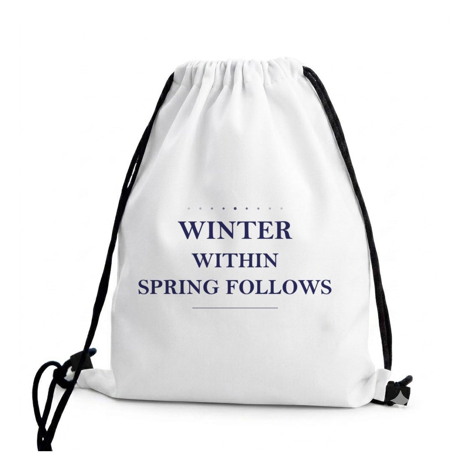 Kinsey Knitt Drawstring Backpack 678 White-image-43