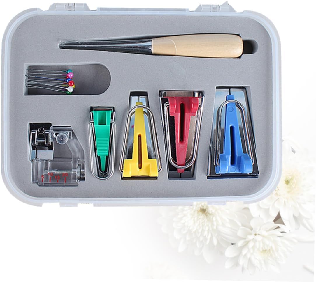 Sewing Machine Tape Makers Quilting Ruler Bias Binder Foot Kit Quilting Tools Diy Sewing Machine Accessories